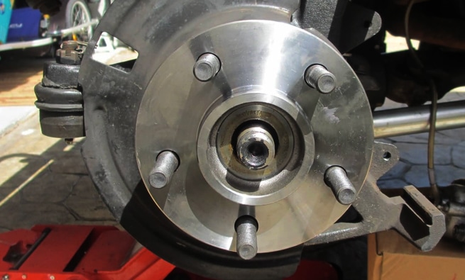 Vehicle warning for a noisy, broken or bad wheel bearing