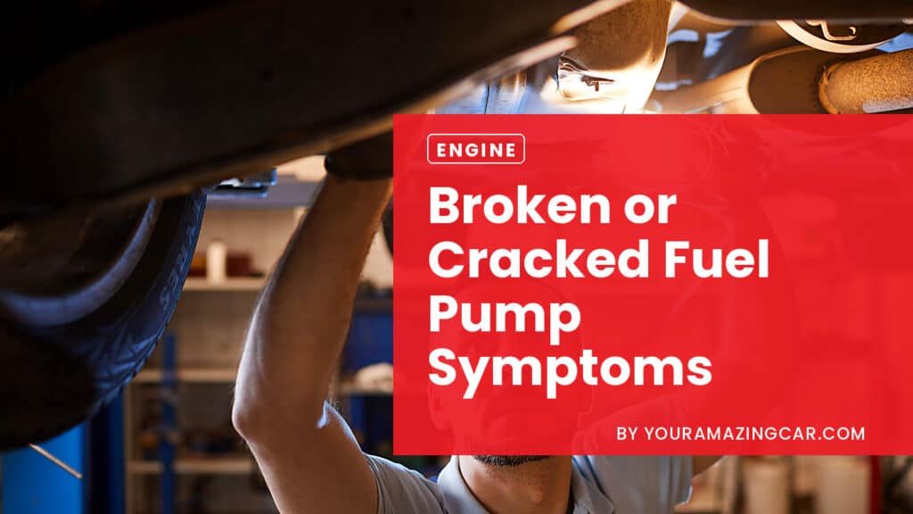 Your fuel pump is bad or you have cracked fuel pump symptoms