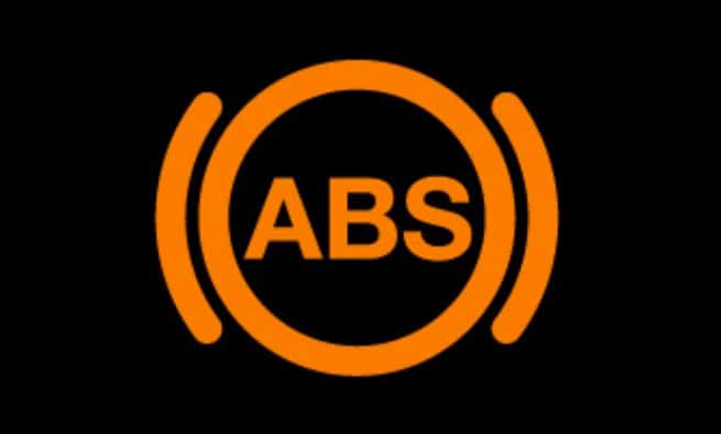 Blinking ABS Warning Light