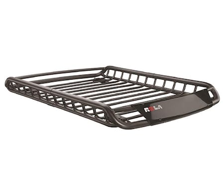 Black powder coat rooftop cargo carriers