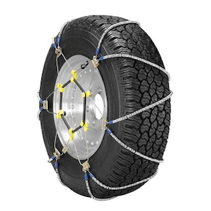 Security Chain Company ZT735 Super Z LT Chains With Anti-skid Traction Rubber tire snow chains for snowy and icy highways