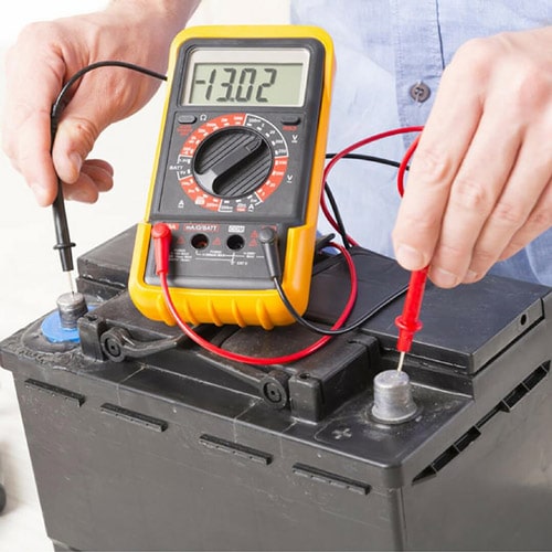 Testing car battery and starter problems