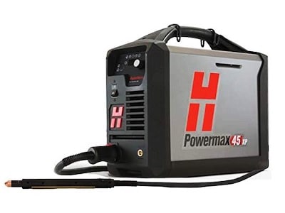 Hypertherm Powermax 45 with dual voltage plasma cutter