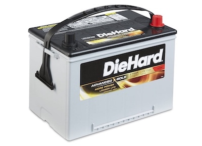 Diehard Battery with high cranking amps rate