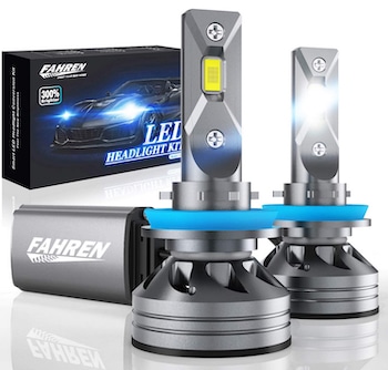 Fahren LED Headlight brighter than halogen bulbs