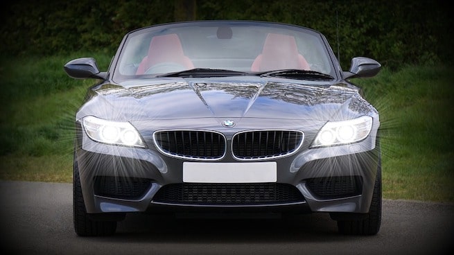 BMW LED vehicle's headlights