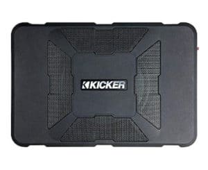 Kicker car powered top high level underseat subs