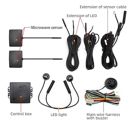 Five Bananas Blind Spot Monitoring System