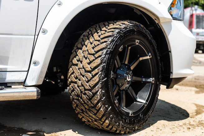 Mud tires for big trucks