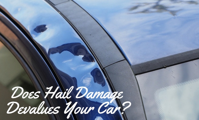 hail devalue damage much does car