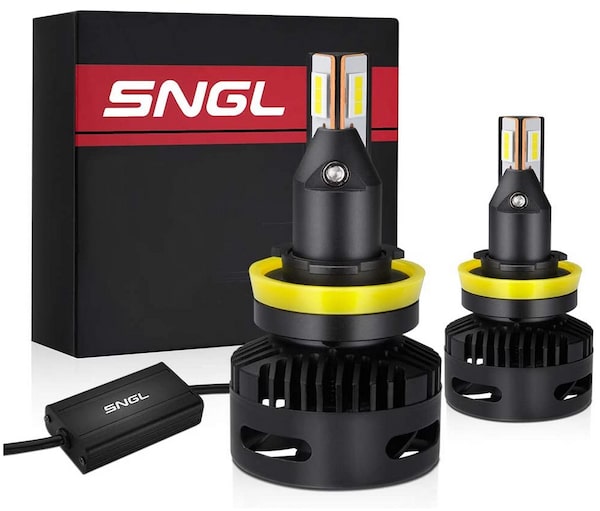 SNGL Super Bright LED Headlight Replacement Bulbs