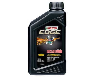 Castrol 06244 EDGE 0W-30 Advanced Full Synthetic Motor Oil