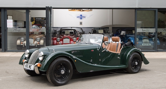 Morgan 4 series resembles a classic car to its finest