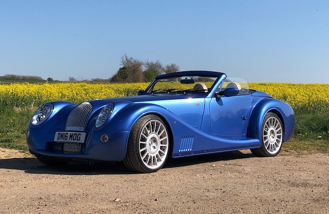 Nice blue classic Morgan Aero 8