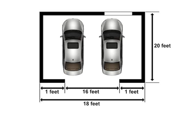 Two Car Garage Dimensions
