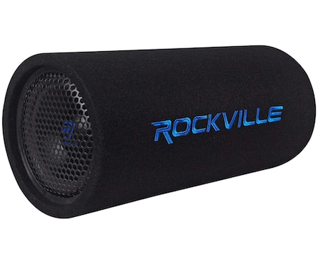 Rockville RTB80A 8 Inch 400 Watt Subwoofer Bass Tube