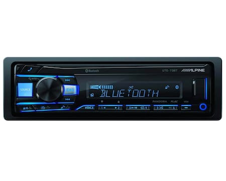 Alpine UTE-73BT Advanced Bluetooth Mech-Less Digital Media