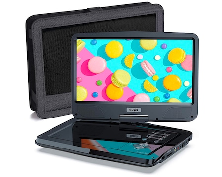 SUNPIN DVD Player 12.5 Inch for Car and Kids supported media formats