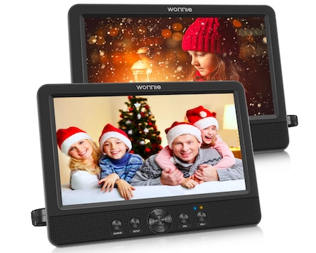 WONNIE 10.5 Portable DVD Players to play DVDs