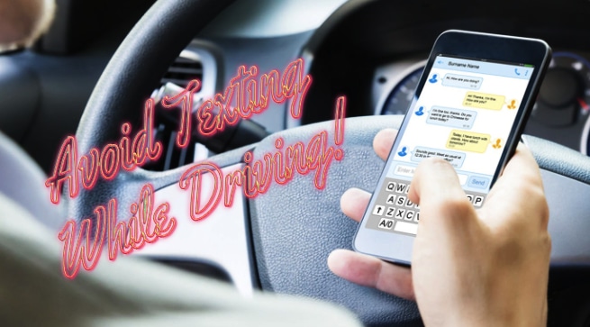 Avoid Texting While Driving