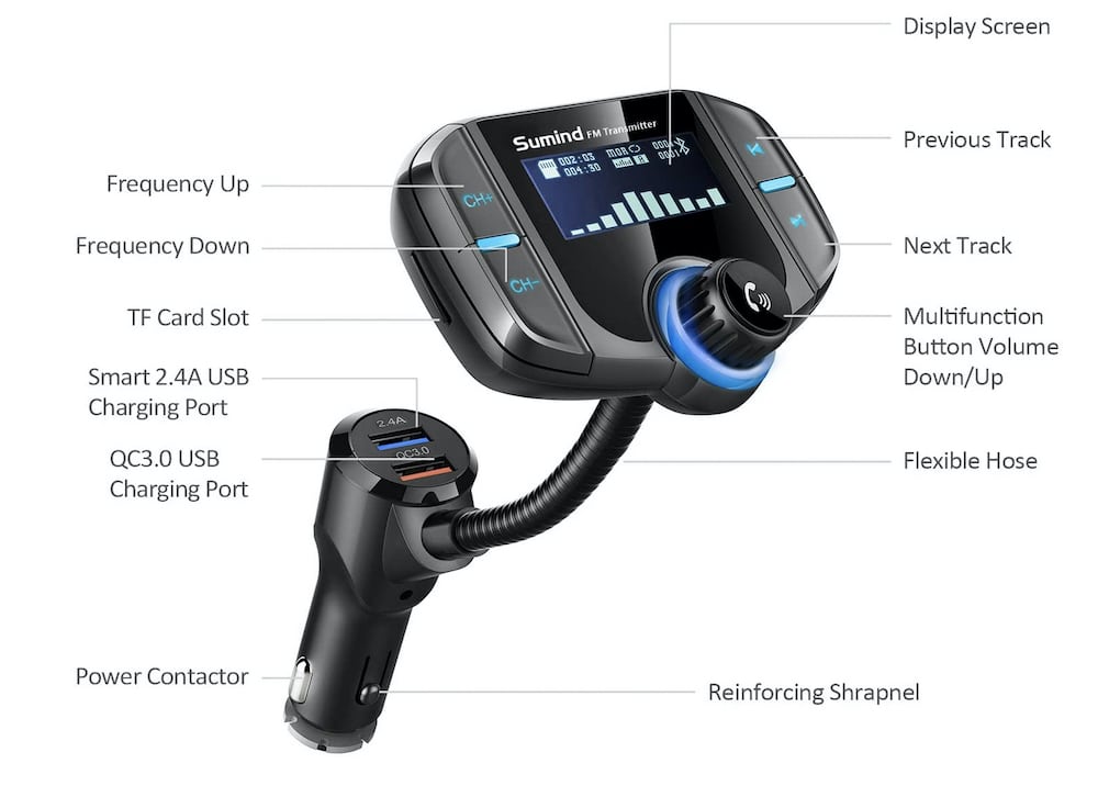 Summind Bluetooth FM Transmitter