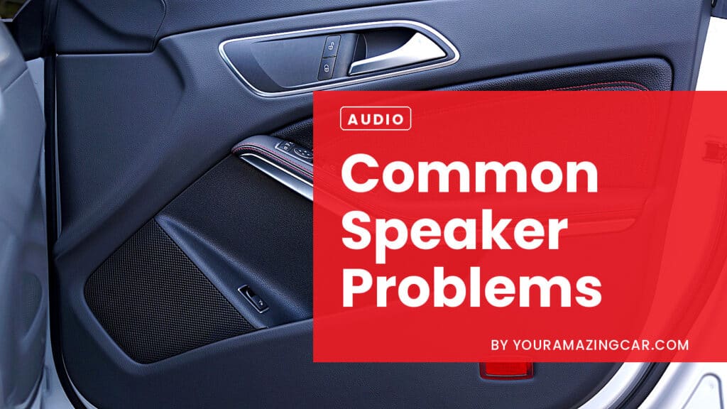 Common Speaker Problems Common Speaker Problems