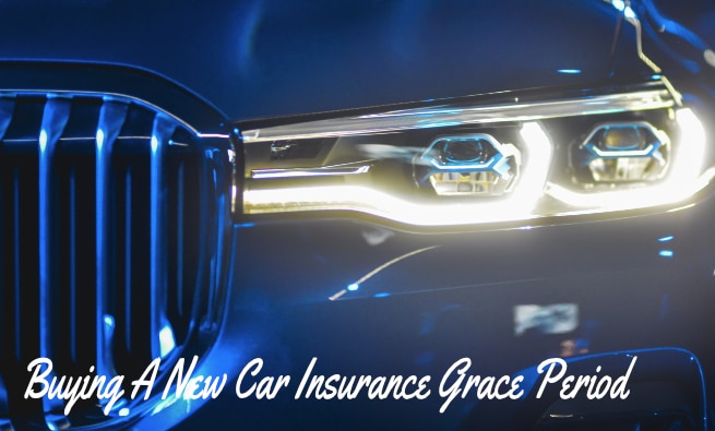 buying a used car insurance grace period